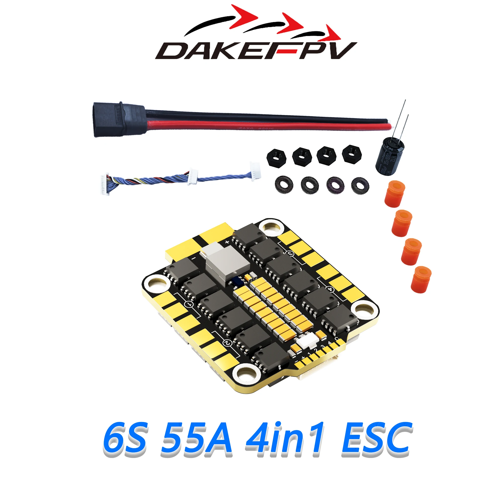 ตัวเลือกสินค้า ชุดควบคุมโดรน F722 สำหรับ RC 5 นิ้ว