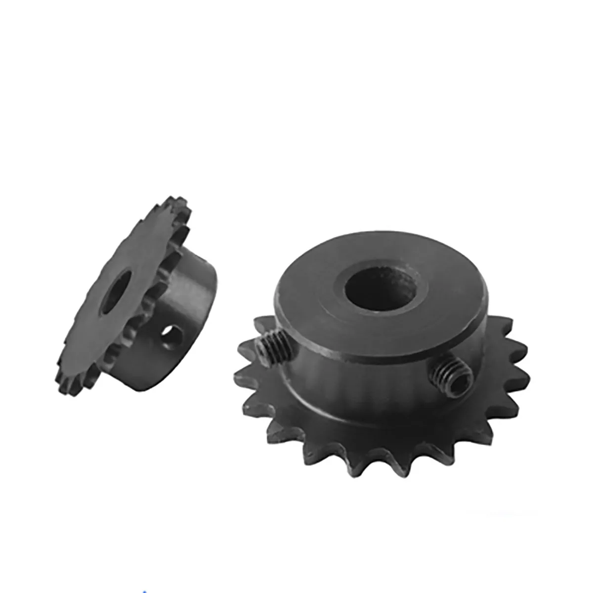 Transmission Gear Industrial Drive Sprocket 1Pcs 9-14 Teeth 04C / 25H Chain Gear 45# Steel Industrial Sprocket Wheel Motor Chain Drive Bore 5/6/8/10/12mm