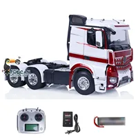 1/14 6x4 RTR RC Tractor Truck 3363 Radio Control Car TOUCAN DIY Painted Assembled Model Sound Lights Vehicle for Boys Toys 1