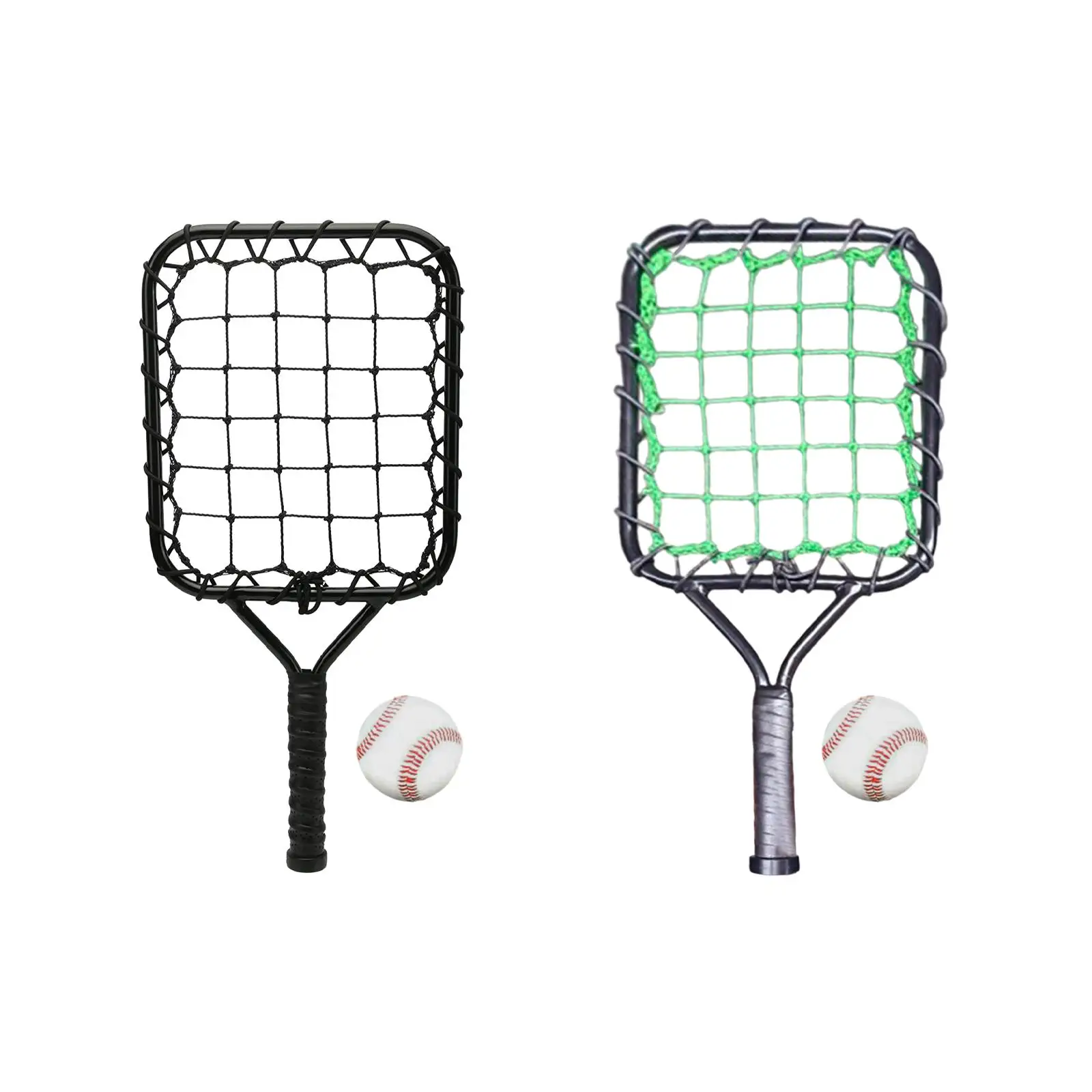

Baseball Racquet Ball for Men Women Baseball Training Device for Hitting Grounders Durable Baseball Practice Racket with Ball