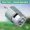 755 DC Motor For Weed Trimmer 21V Grass Cutter Motor With Long Shaft For Efficient Weed Cutting And Trimming 3