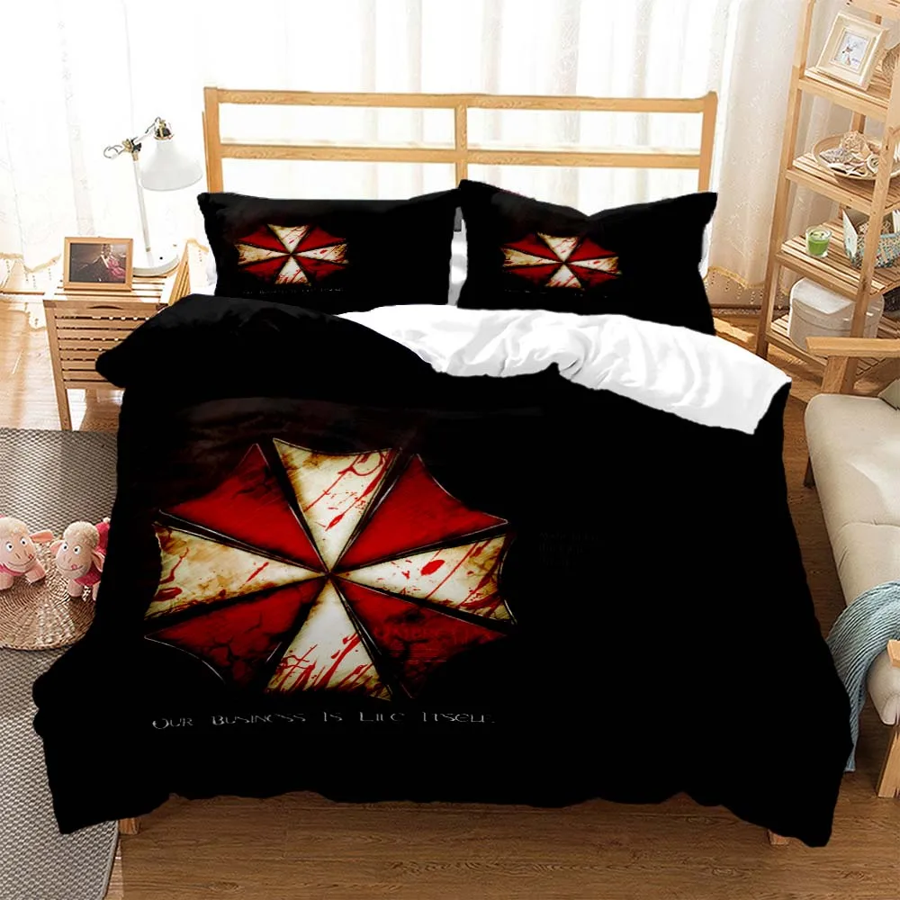 

Regenschirm Zombie Firma 3D printed bedding Queen bedding set Customized King size bedding set Soft and comfortable