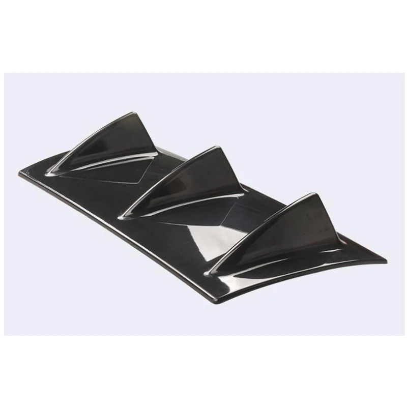 

Automobile refitted rear bumper chassis spoiler shark fin rear deflector