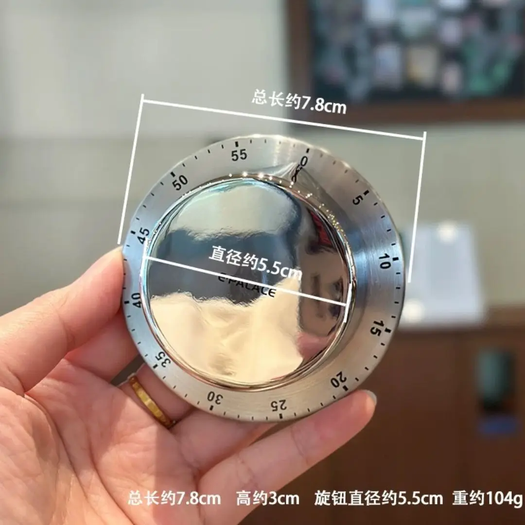 UFO timer! Japanese retro mechanical countdown timer, refrigerator magnetic time manager, kitchen cooking timer
