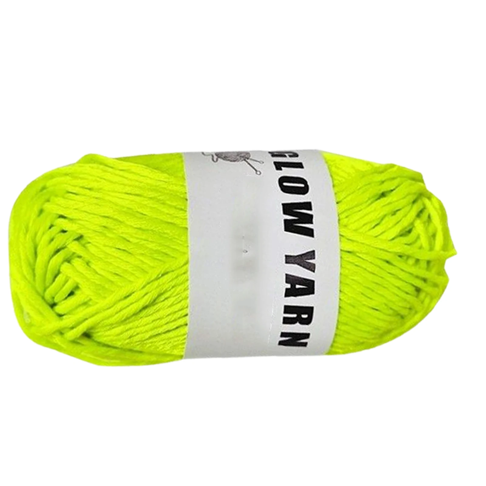 Glow In The Dark Yarn For Crochet 57.9 Yards Luminous Fluorescent  Embroidery Thread Knitting Glowing Yarn Scrubby Thread Yarn - AliExpress