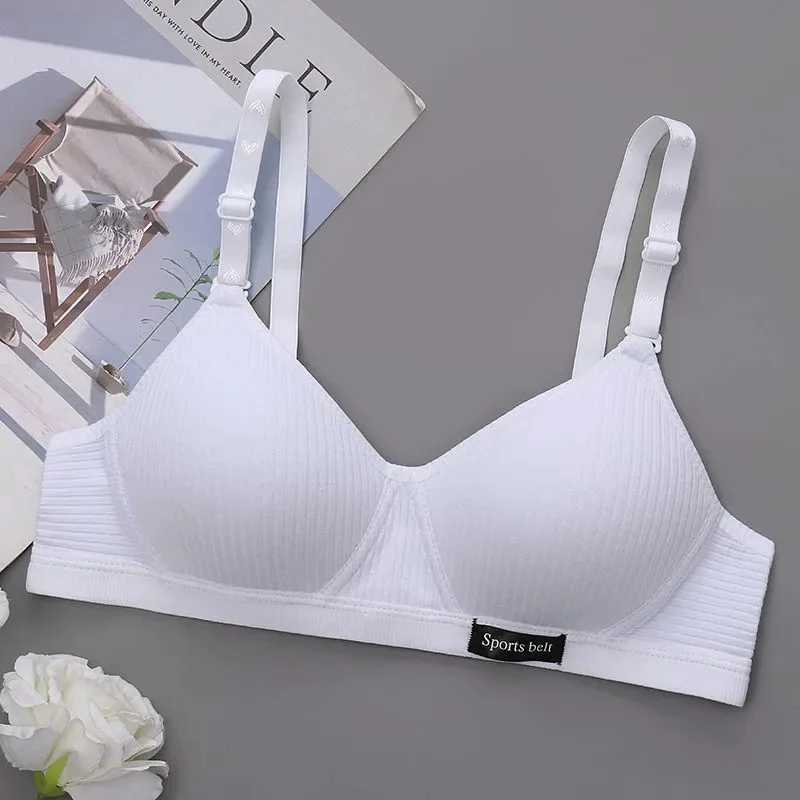 Cotton Push Lingerie  Cotton Women's Bras - Bras Women Cotton Underwear  Cup Wireless - Aliexpress