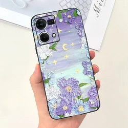 Stylish Candy Painted Soft Silicone Phone Case for Oppo F21 Pro 4G (TGhei1792)