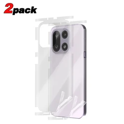 Premium Full Coverage Protective Film 5 - Pack for OnePlus 15 - Anti - Scratch Hydrogel Border Protector (2 Pack)