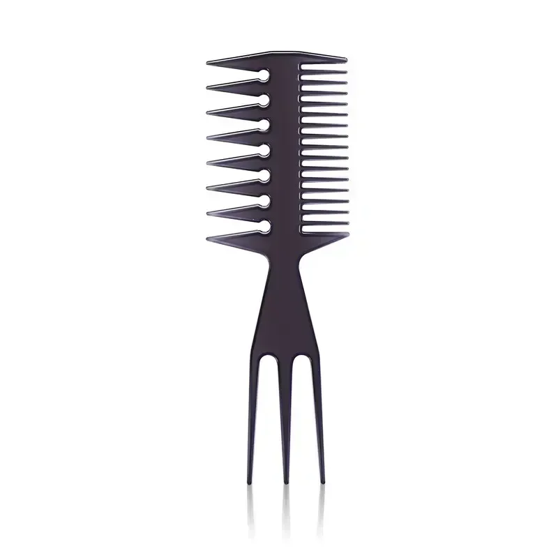 Wide Teeth Hairbrush for Men - Beard & Hair Styling Comb