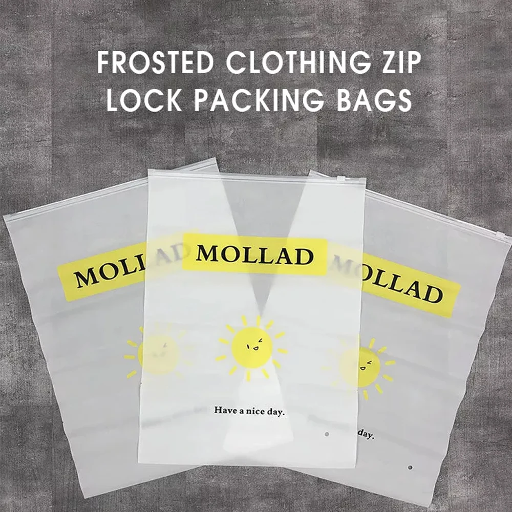 Custom Logo Plastic Hair Packing Storage Pouches Resealable Zip Lock