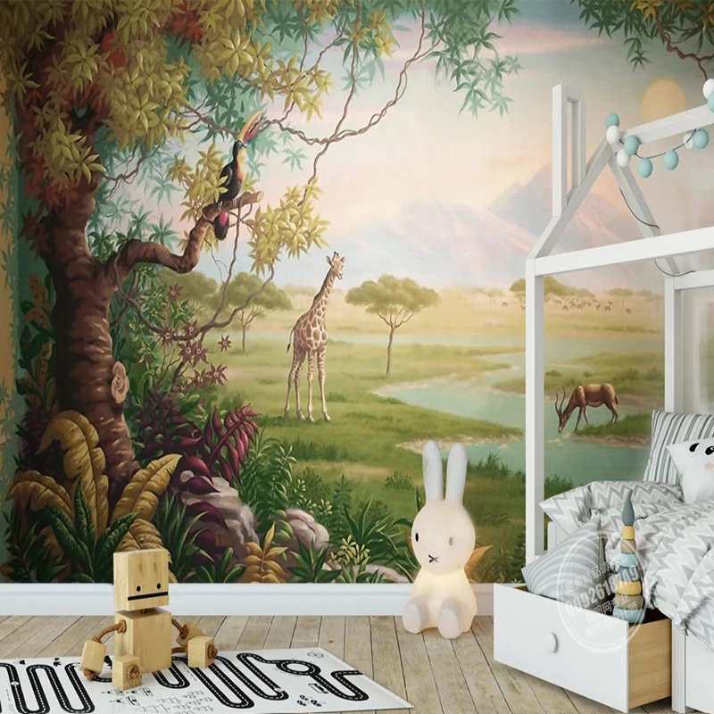 3D Animal Forest WG93 Wall Murals