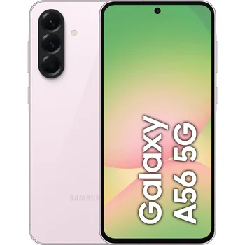 Smartphone Samsung Galaxy A56 5G |   8 GB di RAM 128 GB/256 GB |   6,7" Super AMOLED 120 Hz |   Fotocamera da 50 MP + 12 MP + 5 MP |   Android 15 |   Batteria da 5000 mAh |   Ricarica rapida 45 W |   Doppia SIM/eSIM |