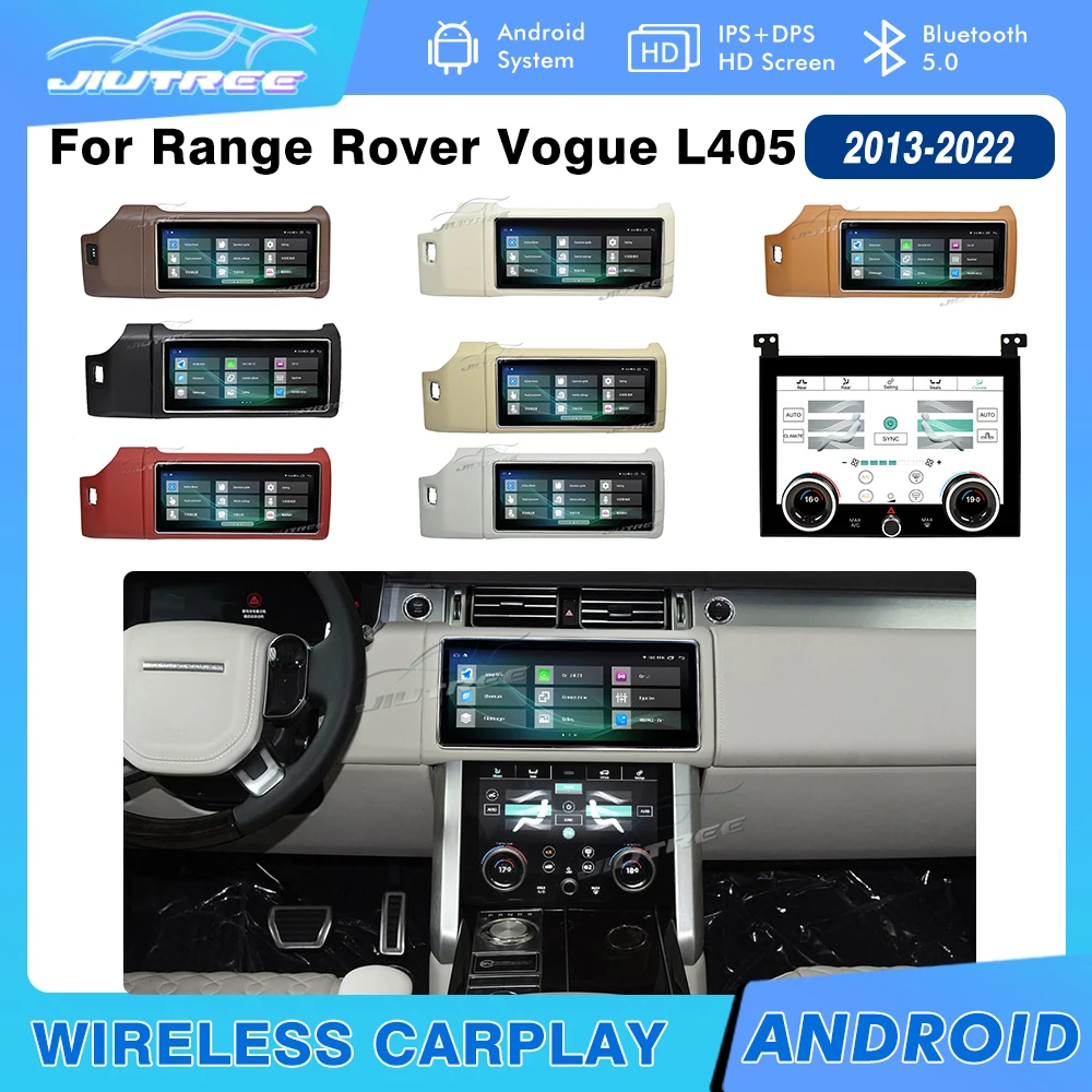 

Автомобильный радиоплеер Android 12 для Range Rover Vogue L405 AC, сенсорный экран, мультимедийный плеер с GPS-навигацией, автостерео