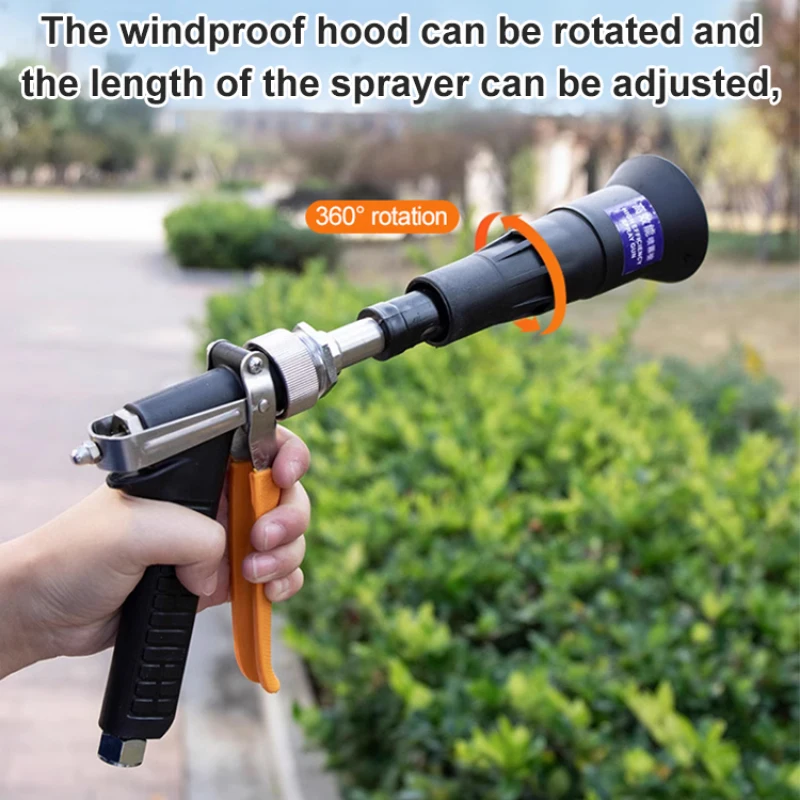 Windproof Ultra-Fine Water Gun High-Efficiency High-Pressure Atomizing Spray Gun