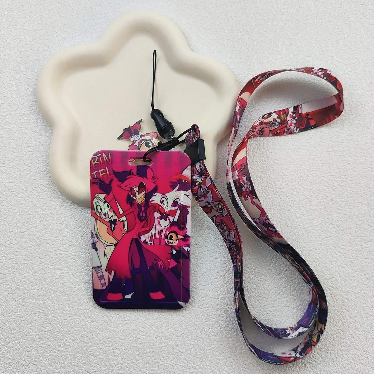 Anime My Hero Academia Lanyard Porte-badge Avec Ruban, Porte-cartes Et Porte-cartes Avec Cordon Pour Porte-clés, Cartes, Expositions (Katsuki Bakugou