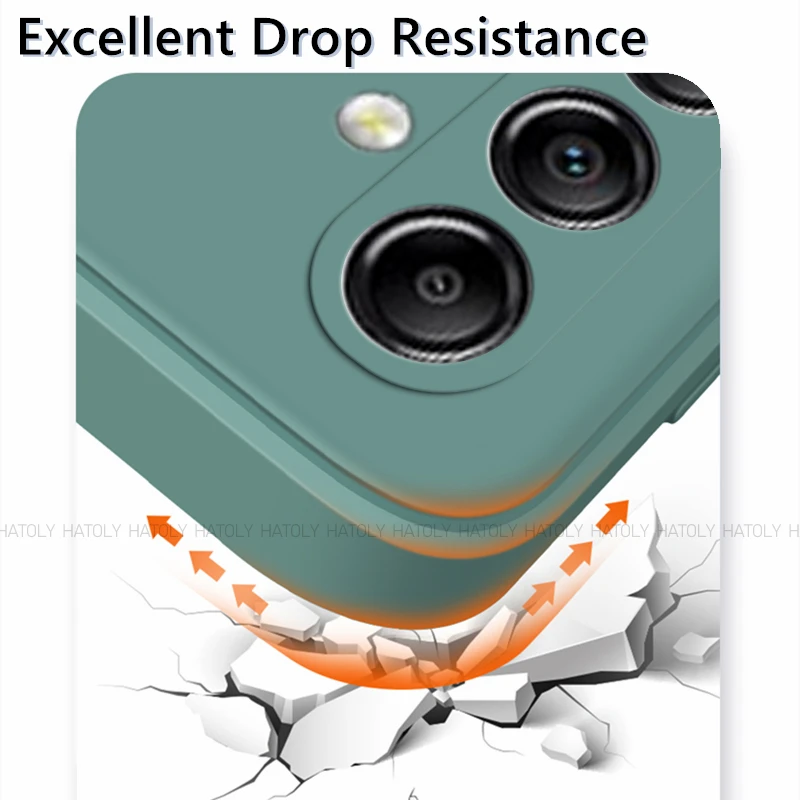 Luxury Original TPU Shockproof Liquid Silicone Phone Case