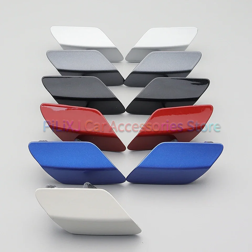 Headlight Washer Nozzle Cover for BMW 320 323 325 328 F30 F31 M-Sport 2013-Paint Sprayer Shell Lid Washer Jet Cap Auto Part