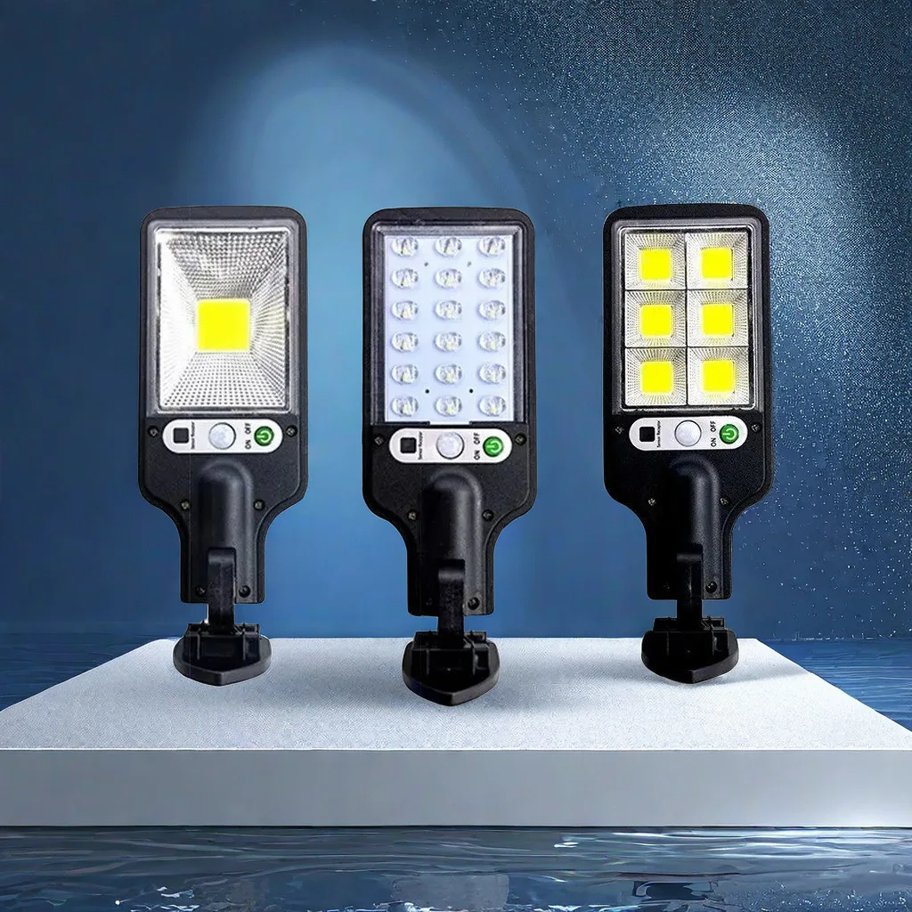 New Solar LED Street Light  3 Light Mode Motion Sensor Outdoor Waterproof Garden Courtyard Porch Decoration Wall Lamp