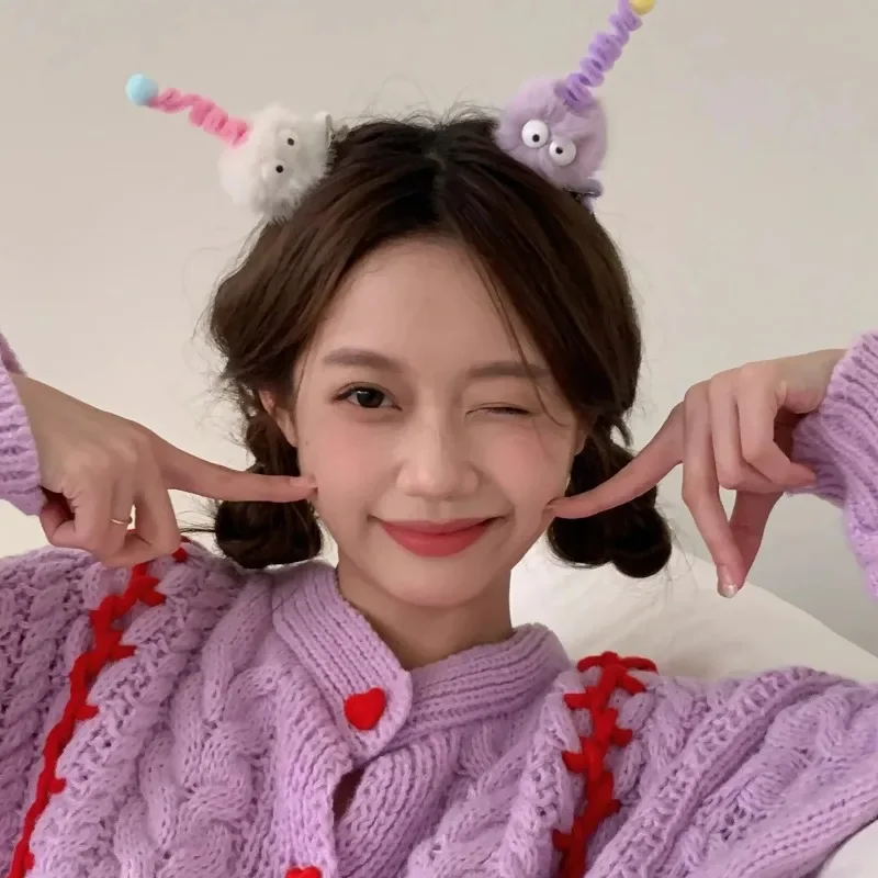 Рисунок 2 - Симпатичные плюшевые заколки для волос с шариками