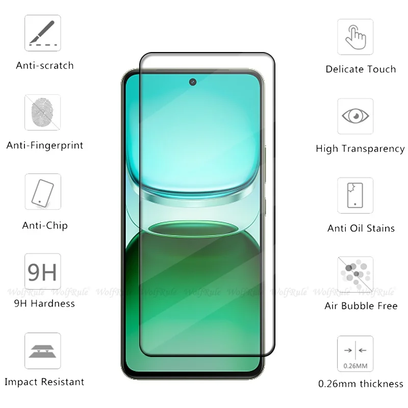 6-in-1 Tempered Glass Screen Protector and Lens Guard Set