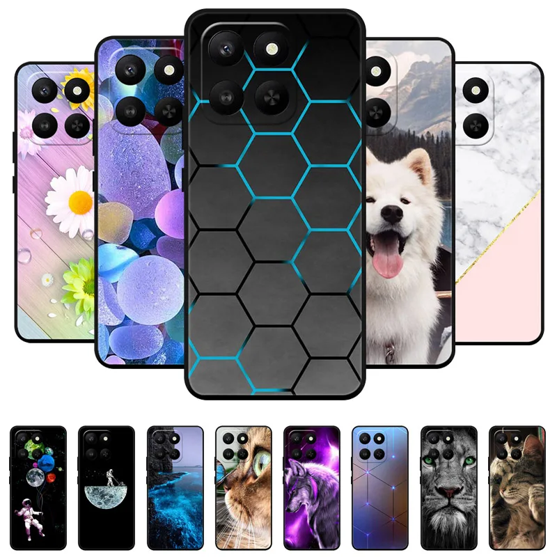 Elegant Black Matte Slim TPU Phone Case - Stylish and Protective Shell