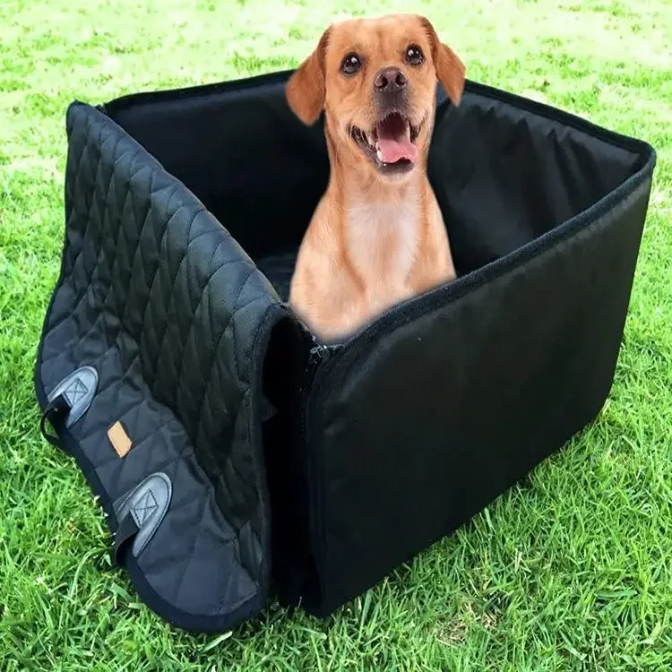 Pet Front Seat Cover for Cars 100%waterproof Nonslip Rubber Backing with Anchors, Quilted, Padded, Durable dog car