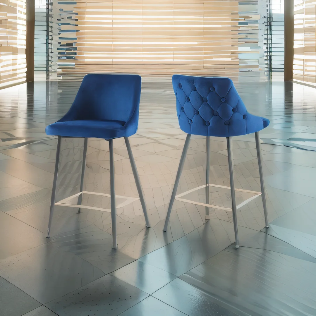 

2pcs Ergonomic Chair Swivel Bar Comfortable Kitchen Counter Stool Mid-century Height Adjustable Furniture Cadeira Salon Gamer