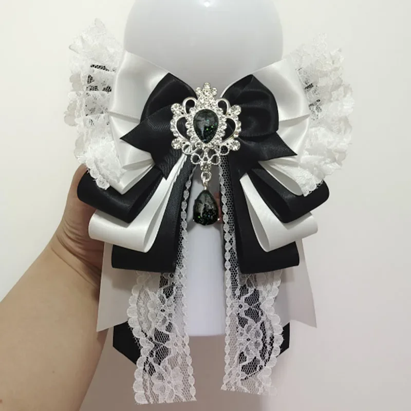 Bow Ties Retro Lolita Original Design Handmade for Jewelry Court Style Skirt Dress Collar