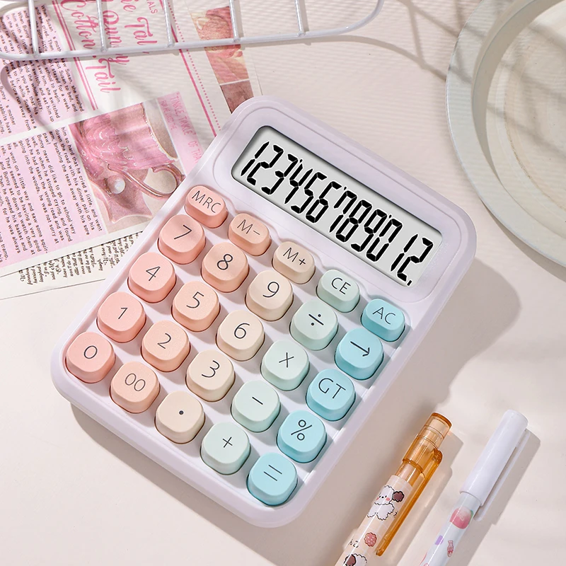 Calculator with Dual Power Supply, 12 Digits, Electronic Calculator, Home, Office, School, Financial, accounting Tools - 4