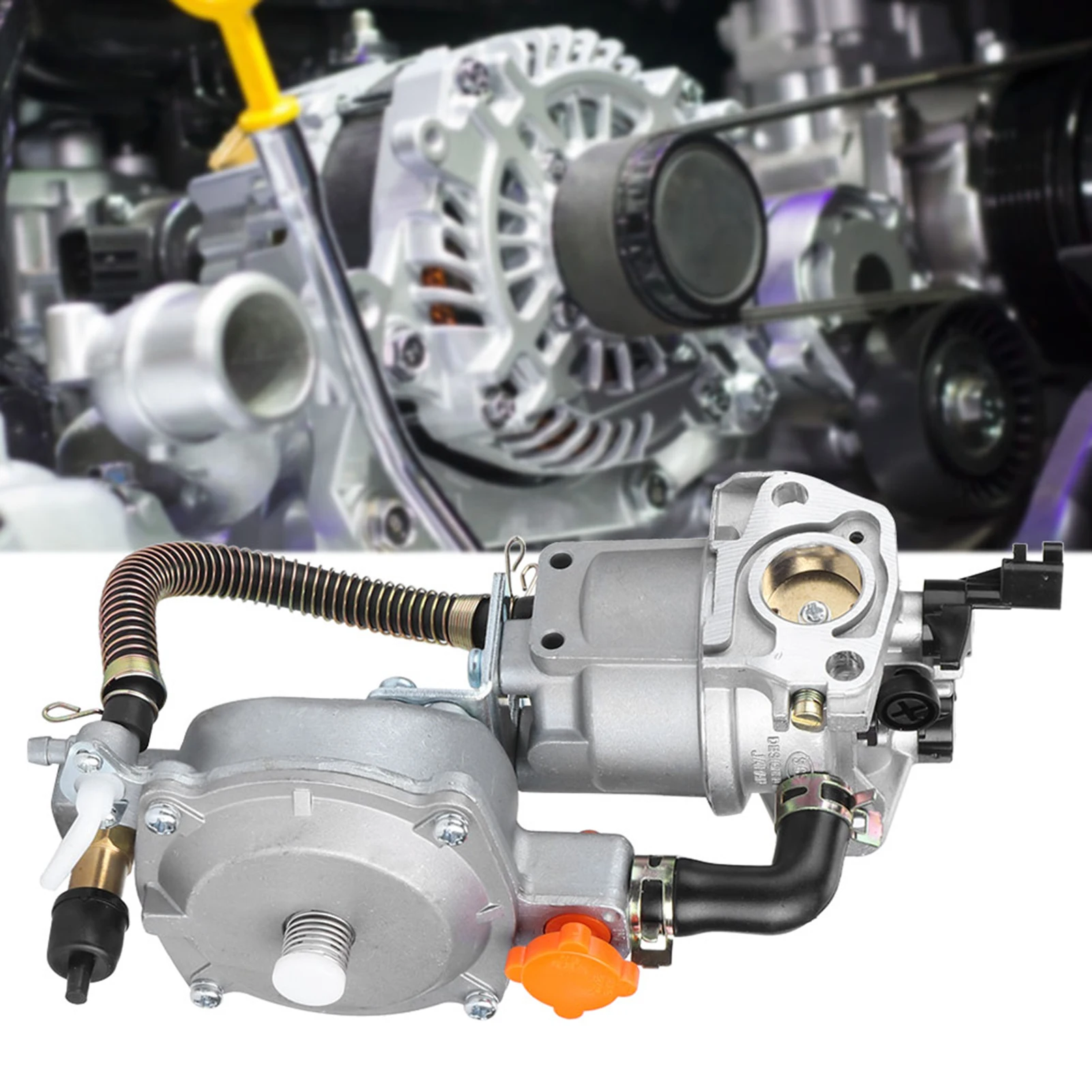 Gasoline Generator Parts Manual Choke Carburetor Generator Dual Fuel Carburetor LPG NG Conversion Kit For 2.8KW GX200 170F