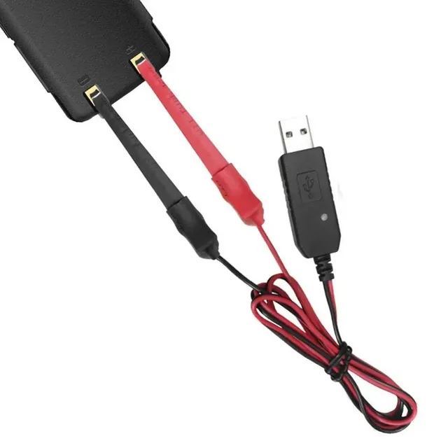 Новый универсальный USB-кабель для зарядного устройства Baofeng Walkie Talkie для UV-5R UV-82 BF-888S TYT Retevis, двустороннее радио со световым индикатором 1