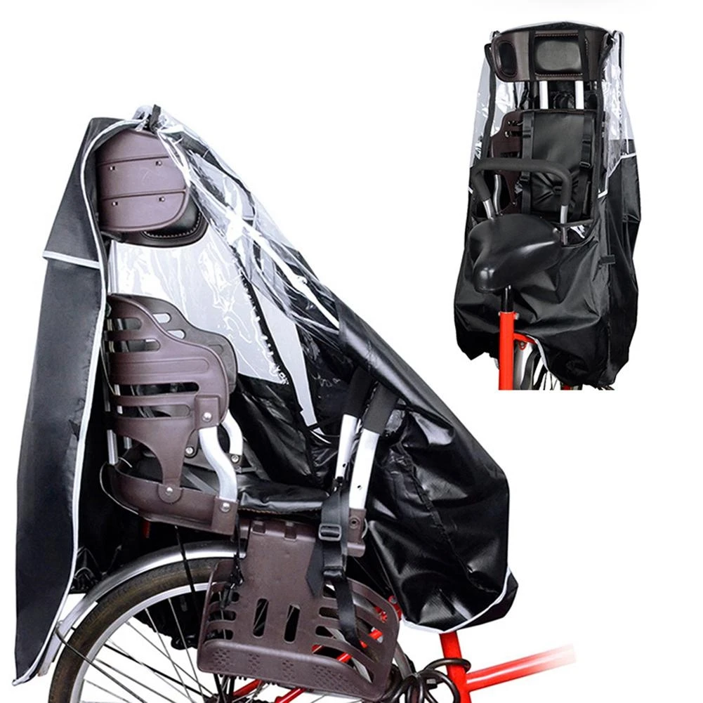 Children Bicycle Raincoat Bicycle Rainproof Cover Rain Protection Bike Back Seats Rain Coat