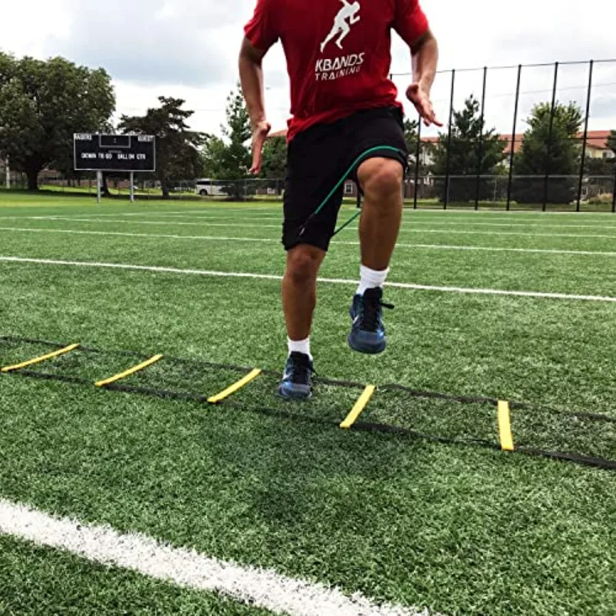 Speed and Strength Leg Resistance Bands | Includes Speed 101 and Agility FX Digital Training Programs - Sizes for Youth, Interme