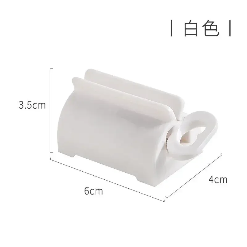 Toothpaste Squeezer Tooth Paste Holder Oral Care Bathroom Tools Tube Cosmetics Press Facial Cleanser Rolling Squeezing Dispenser 6