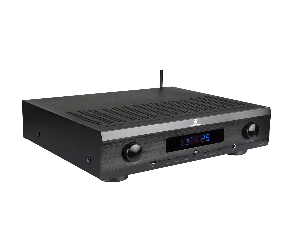 

Karaoke Blutooth Digital KTV Amplifier Audio Power Surround Sound APP Control Echo Amplifier For Sale Home Karaoke System