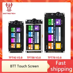 BIGTREETECH TFT43 V3.0 TFT50 TFT70 Touch Screen 12864 LCD 3D Printer Parts MKS TFT70 For SKR V1.4 Turbo SKR MINI E3 Ender 3
