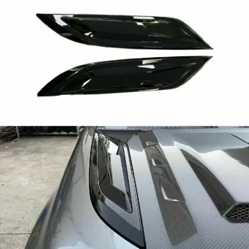 

2Pcs Front Side Hood Vent Trims Fit for Land Rover Defender 90 2D 2020-2023