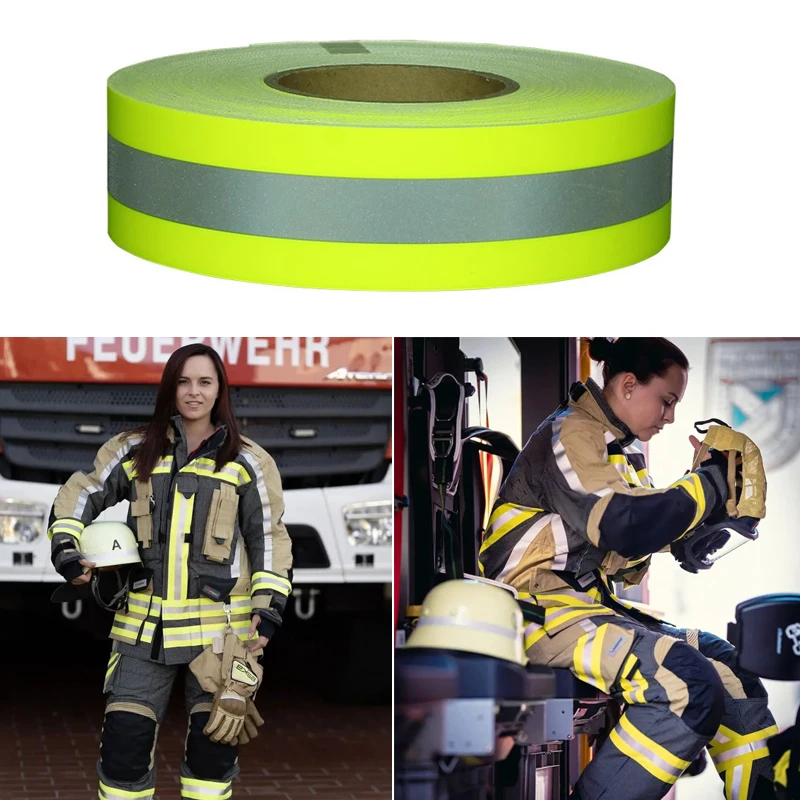 Fluorescent Yellow&fluorescent Red Reflective Flame Retardant