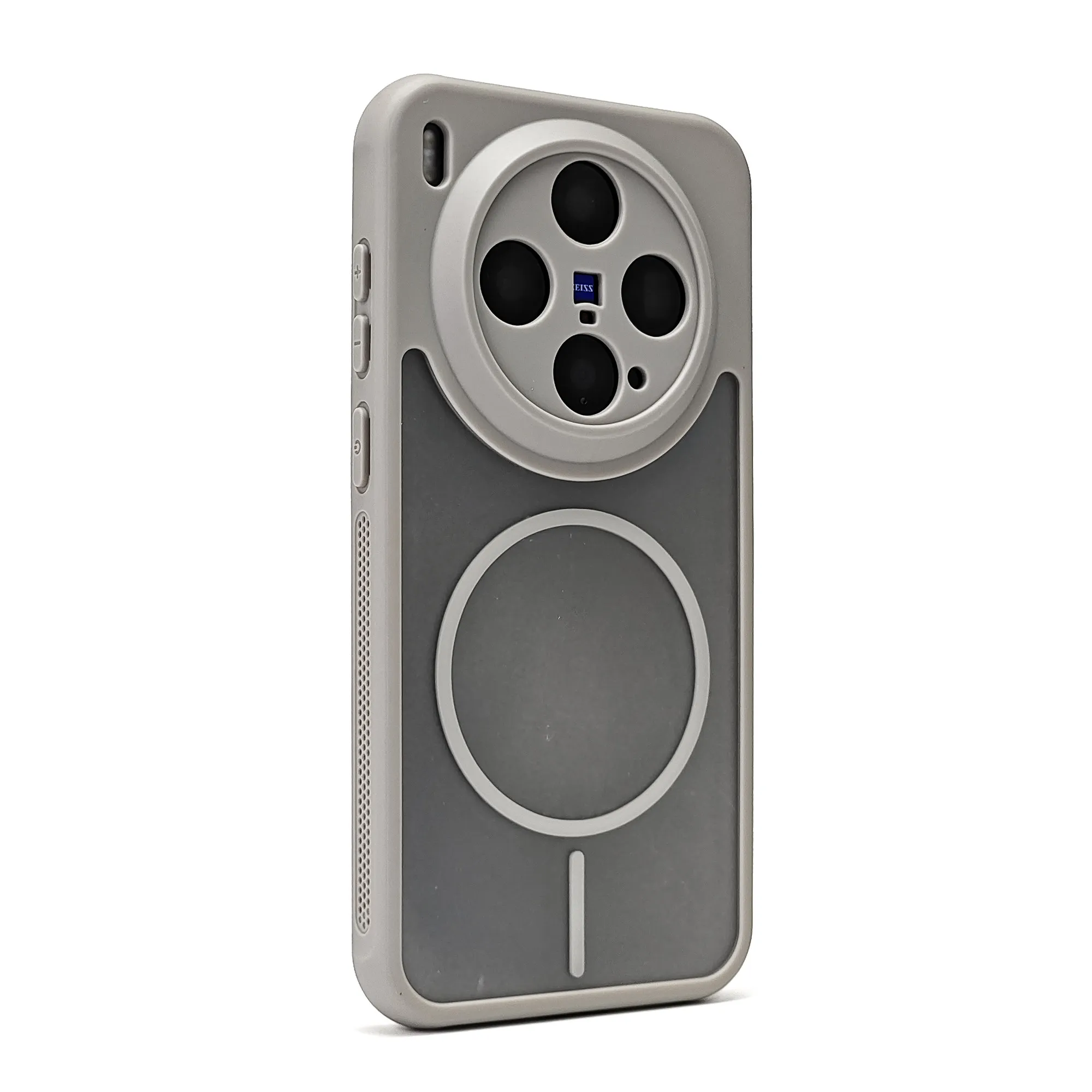 Magnetic Matte Transparent Heat Dissipation Phone Case with PC Skin Feel