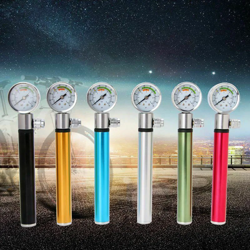 

Противоударный насос высокого давления Φ с манометром 88 PSI для передней вилки и задней подвески велосипеда