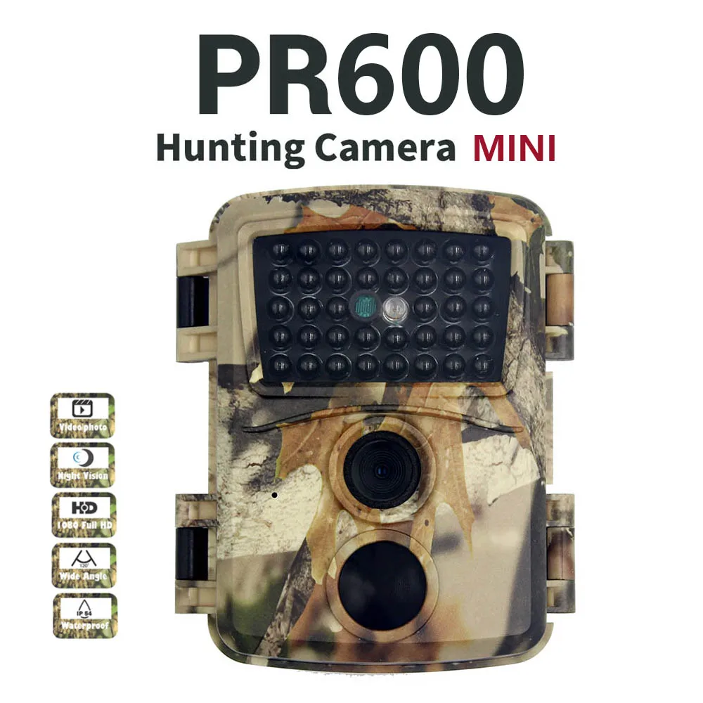 

Trail Infrared Camera Suntekcam Wild Animals Trace Camera 0.8S Trigger Video HD 12M Outdoor IR Night Vision Monitoring PR600