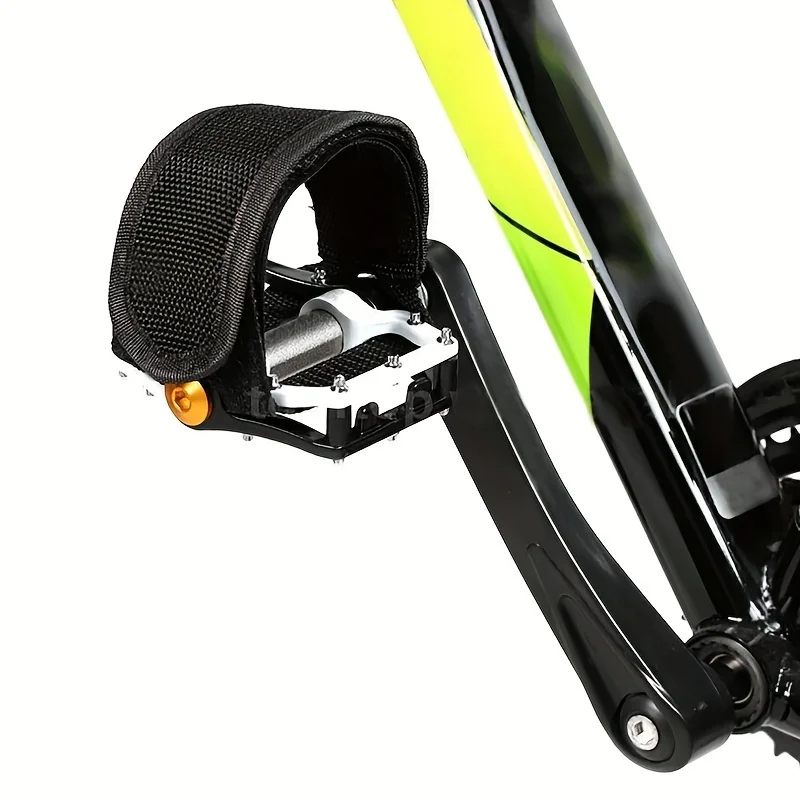 Nimomo 1 Paio Di Nylon Ciclismo Pedali Toe Clips Cinghie Per Fixie Mountain Bike Accessori - Foto 6