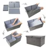 Storage Box Collapsible Linen Fabric Clothing Basket Bins Toy Box Organizer Storage Box Organizer Storage Organizer 6