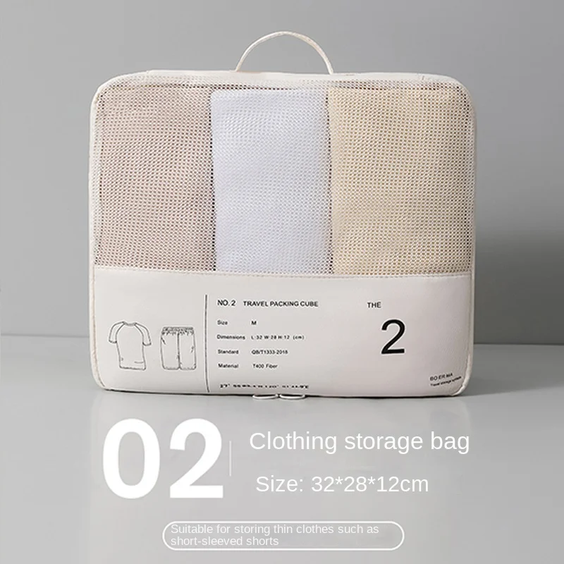 Travel Buggy Bag Clothes Finishing Waterproof Seven-Piece Underwear Socks  Storage Bag Travel Business Trip Luggage Bag - AliExpress