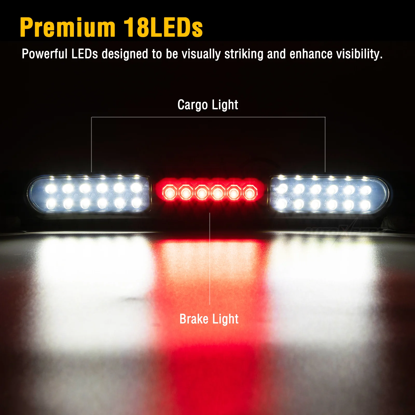  F150 1997 - 2003 츮Ƽ ͽ LED  ° 극ũ Ʈ, ī 3 °  Ʈ  Ʈ  Ͽ¡ ũ 