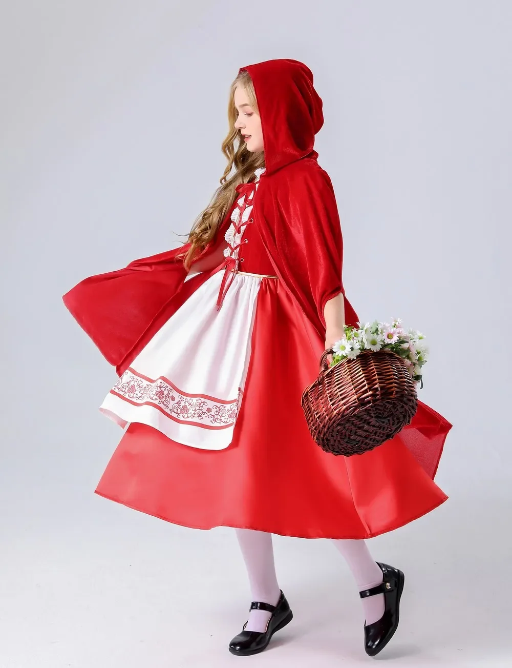 Cosplay Fióka Vörös biliárdgolyó lovagló Kámzsa children's Viselet számára Halloween