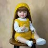 BZDOLL Lifelike 55cm 22inch Full Silicone Body Reborn Baby Beautiful Girl Doll Alive Newborn Princess Toddler Bebe Child Gift 2