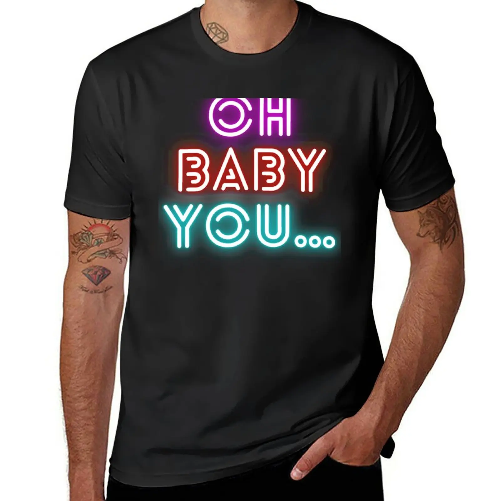

New oh baby you got what i need - Bonnaroo jokes (festivals, bonnaroo) T-Shirt tees vintage clothes black t-shirts for men