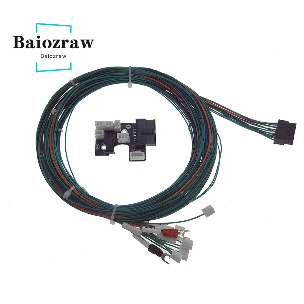 Baiozraw Voron Afterburner Impressora 3d Aranha Polvo Fio Eletrônico Fep Fiação Dureza Ferramenta Cabeça Pcb para Voron 2.4 Impressora 3d - Imagem 3