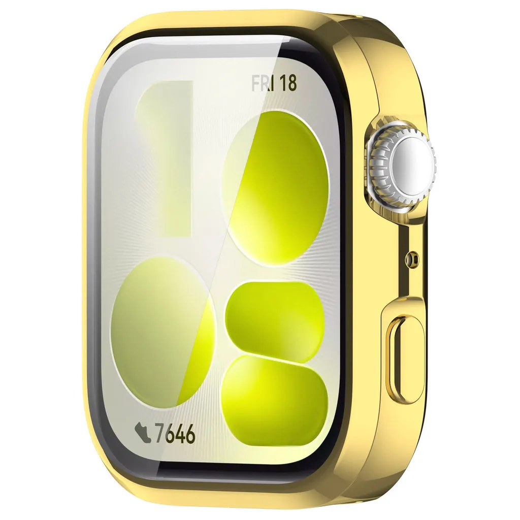 Huawei Watch Fit Protective Soft TPU Case - Full Coverage Screen Protector Cover